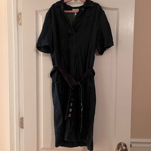 Escada Sport Swarovski Belted Dress